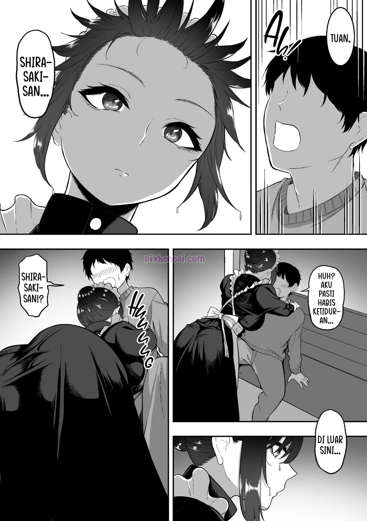 Komik hentai xxx manga sex bokep Maid no Shirasaki-san ni Gohoushi Shite Morau Hanashi part 3 page 19